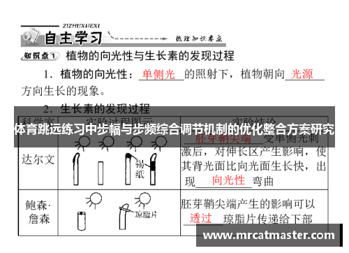 体育跳远练习中步幅与步频综合调节机制的优化整合方案研究